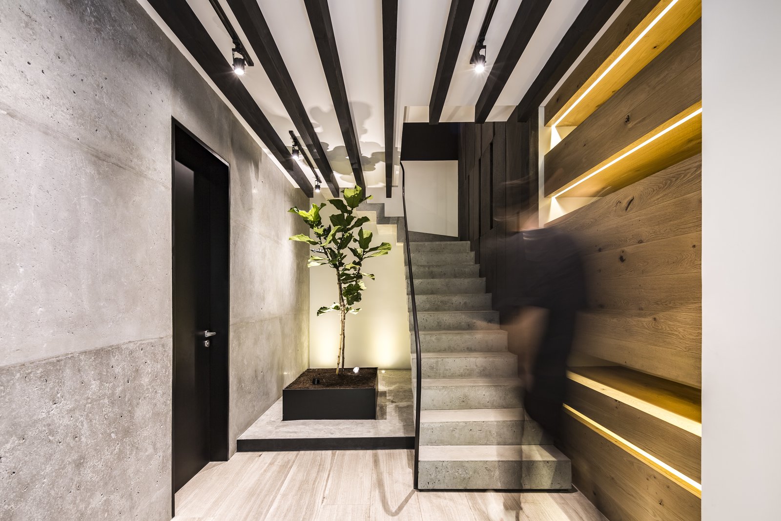 Interior staircase