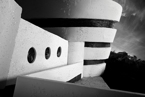 Food artists Caitlin Levin and Henry Hargreaves took gingerbread art to the next level with their rendition of Frank Lloyd Wright's Guggenheim Museum.